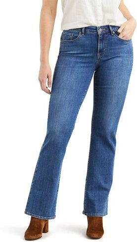 بنطلون جينز نسائي كلاسيكي من Levi's (متوفر أيضًا في Plus)، (جديد) Cobalt Honor، 30 عادي in Kuwait