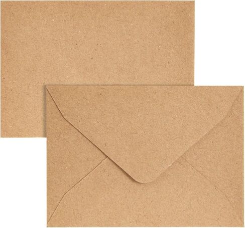 100 Pack Bulk Mini Envelopes for Gift & Small Business Note Cards (White, 4.3 x 3 in) in Saudi Arabia
