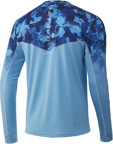 HUK Icon X Camo Long Sleeve Shirt |Performance Fishing Shirt in Saudi Arabia