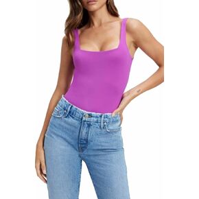 Good American Women's Modern Tank Scuba Thong Bodysuit