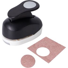 WERADNISH 1 بوصة دائرة لكمة 2PCS، رافعة عمل ثقب لكمة دائرة، دائرة ثقب اللكمات للحرف الورقية سكرابوكينغ بطاقات المعايدة الفنية، الوردي in Kuwait