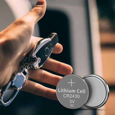 PKCELL CR2430 3V Lithium Battery,2 Pack Button Cell Coin Battery,3 Volt Watch Battery Lithium Battery in Saudi Arabia