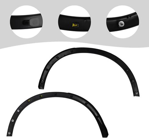 Fender Flare Molding Trim Set For 2014 2015 2016 2017Nissan Rogue Front Right+Left Side in Saudi Arabia
