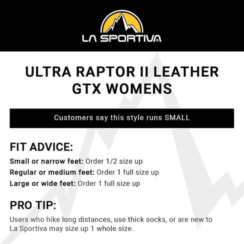 La Sportiva Ultra Raptor II Leather GTX Hiking Shoe - Women's in Saudi Arabia