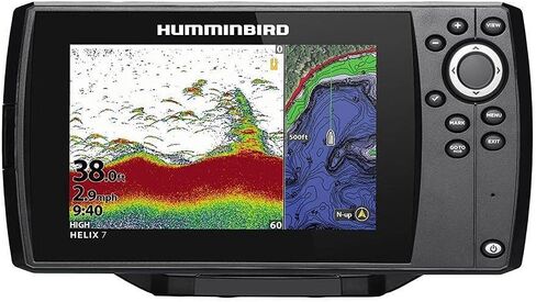 Humminbird 410950-1NAV HELIX 7 CHIRP MSI (تصوير جانبي ميجا) GPS G3 NAV Fish Finder in Saudi Arabia
