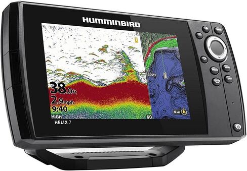 Humminbird 410950-1NAV HELIX 7 CHIRP MSI (تصوير جانبي ميجا) GPS G3 NAV Fish Finder in Saudi Arabia