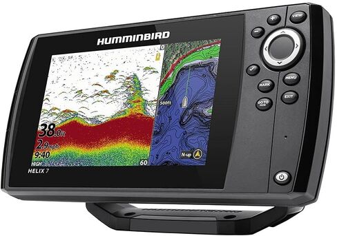 Humminbird 410950-1NAV HELIX 7 CHIRP MSI (تصوير جانبي ميجا) GPS G3 NAV Fish Finder in Saudi Arabia