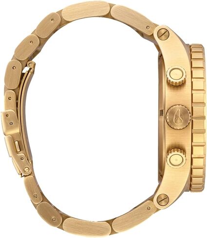 NIXON 51-30 Chrono A083 - All Gold/Black - 300m Water Resistant Men's Analog Fashion Watch (51mm Watch Face, 25mm Stainless Steel Band) in Saudi Arabia