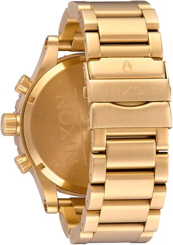 NIXON 51-30 Chrono A083 - All Gold/Black - 300m Water Resistant Men's Analog Fashion Watch (51mm Watch Face, 25mm Stainless Steel Band) in Saudi Arabia