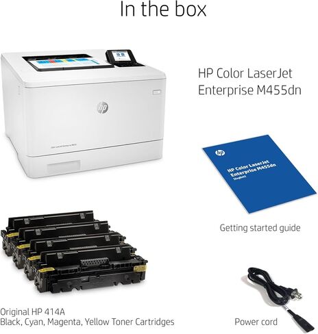 HP Laserjet Enterprise M455dn Desktop Laser Printer - Color 12" x 16.3" x 18.6" in Saudi Arabia