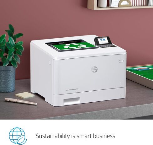 HP Laserjet Enterprise M455dn Desktop Laser Printer - Color 12" x 16.3" x 18.6" in Saudi Arabia