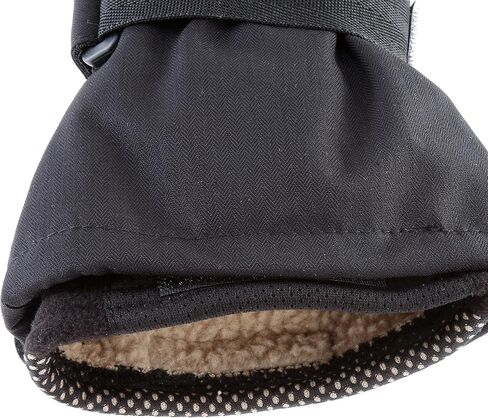 Level Half Pipe GTX Women's Snowboard Protective Gloves with GoreTex, BioMex Wrist Guards, ThermoPlus Liner (Black, Small/Medium (7.5in)) in Saudi Arabia