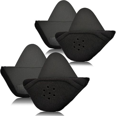 iGuerburn Half Helmet Ear Pads, Half Helmet Speaker Pockets 1/2 Helmet Ear Covers Motorcycle Helmets Accessories Reduce Wind Noise, 1 Pair in Saudi Arabia