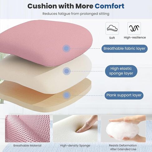 عجلات كرسي مكتب ناعمة مع فرامل - مجموعة عجلات كرسي مقاس 2 بوصة مكونة من 5 قطع، استبدال عجلة كرسي عالي التحمل يدعم 660 رطل، مناسبة للأرضيات الصلبة والسجاد in Kuwait