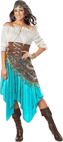 Seasons Fortune Teller Costume, Medium (8-10) in Saudi Arabia