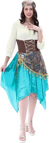 Seasons Fortune Teller Costume, Medium (8-10) in Saudi Arabia