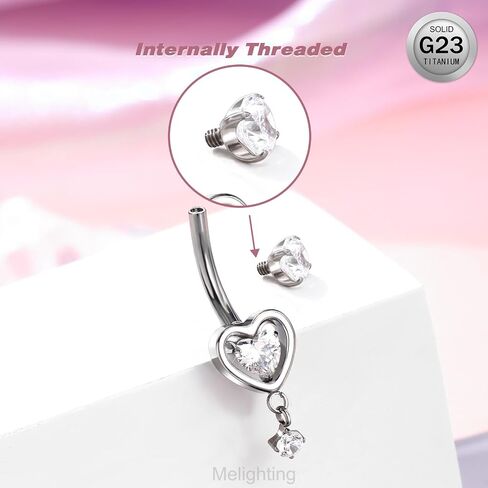 Melighting Chain Nipple Rings 14G Nipple Piercing Jewelry for Women Stainless Steel 316L Clear CZ Dainty Wings Nipple Barbell Nipple Bars Body Piercing Jewelry for Women in Saudi Arabia