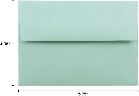 JAM PAPER #10 مظاريف Business Premium - 4 1/8 x 9 1/2 - أزرق مائي - 50/عبوة in Kuwait