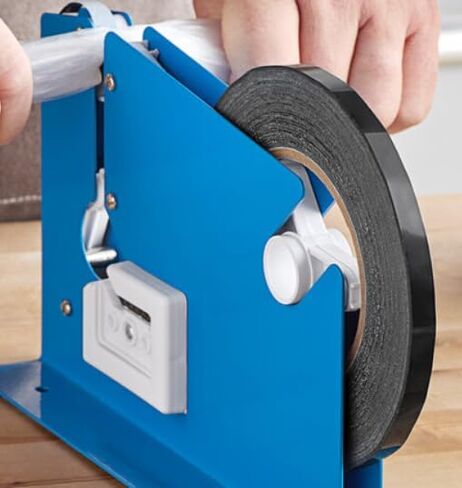 KARMELLING Red Poly Bag Sealing Tape, 3/8 inch x 180 yds. (Pack of 2) for Packaging and Sealing of Meat, Gifts, or Ice Bags in Kuwait