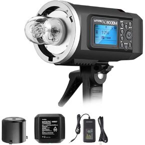 Godox SK400IIV Strobe Light, Professional Photo Studio Strobe 400Ws GN65 2.4G X System Monolight with Bowens Mount, 10W LED Modeling Lamp, 5600K Studio Strobe Flash for Photography (Upgraded)