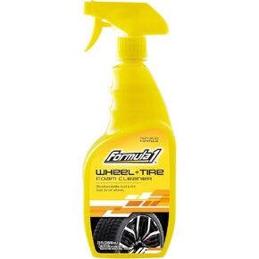 Formula 1 Wheel Cleaner & Tire Shine for Car - Wheel and Tire Cleaner to Make Wheels Shine - Motorcycle Wheel Cleaner for Cars, Trucks & More (23 oz)