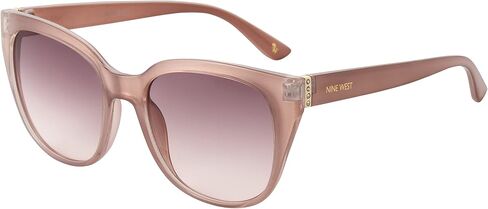 Nine West Women's Shayna Sunglasses Cat Eye, Brown Tortoise, 52mm in Saudi Arabia