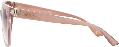 Nine West Women's Shayna Sunglasses Cat Eye, Brown Tortoise, 52mm in Saudi Arabia