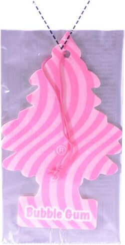 Little Trees Cardboard Hanging Car, Home & Office Air Freshener, Peachy Peach (Pack of 12) in Saudi Arabia