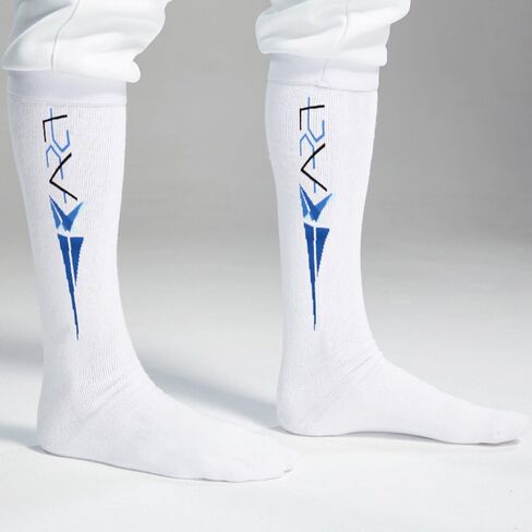 LEONARK Fencing Socks for Epee, Sabre and Foil - 100% Cotton - Protective Fencing Stockings for Child and Adult - for Both Male and Female Fencers (Classic 2 Packs, S) in Saudi Arabia