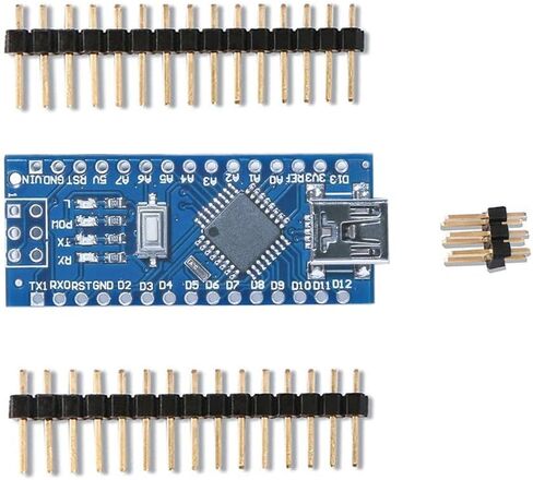 ELEGOO Nano Board CH 340/ATmega+328P Without USB Cable, Compatible with Arduino Nano V3.0 (Nano x 3 Without Cable) in Saudi Arabia
