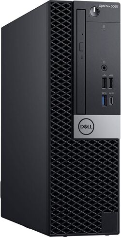 Dell Optiplex 5060 Desktop Computer | Hexa Core Intel i5 (3.2) | 32GB DDR4 RAM | 1TB SSD Solid State | Windows 11 Professional | Home or Office PC (Renewed), Black in Kuwait