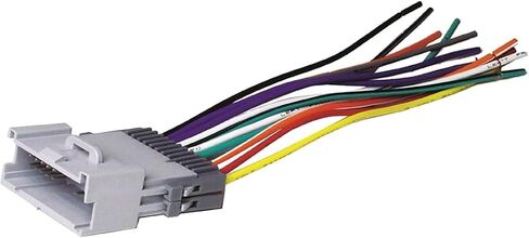 Scosche GM03B Compatible with Select 1994-05 GM Power/Speaker Connector / Wire Harness for Aftermarket Stereo Installation with Color Coded Wires,Blue in Saudi Arabia