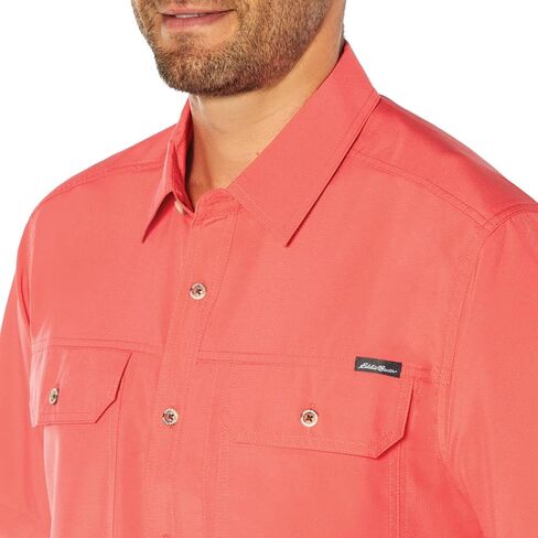 Eddie Bauer Men's Woven Tech Shirt in Kuwait