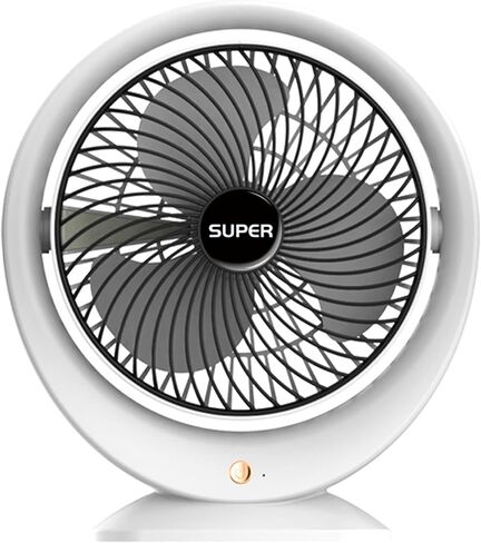 Chchmu USB Desk Fan 8in Desktop Table Fans 3 Speeds Personal Quiet Fan with Strong Airflow Portable & Suspensable Cooling Fan with Head Adjustable for Home Bedroom Office Table & Desktop, Gold in Kuwait