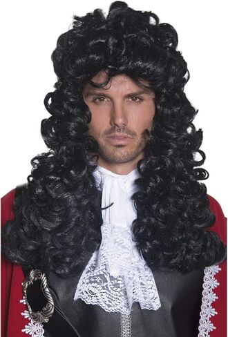 Smiffy's Men's Pirate Captain Wig Long and Curly in Saudi Arabia