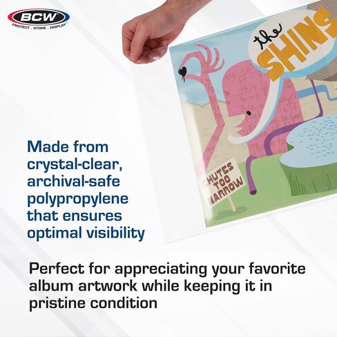 BCW 33 RPM Record Sleeves - 1000 ct in Saudi Arabia