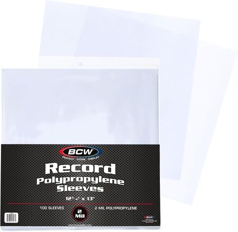 BCW 33 RPM Record Sleeves - 1000 ct in Saudi Arabia