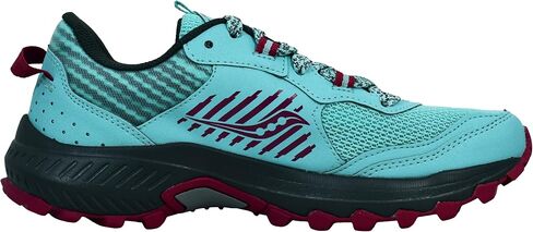 Saucony Women's Excursion Tr15, Black/Mint/Yellow, 10 M in Saudi Arabia