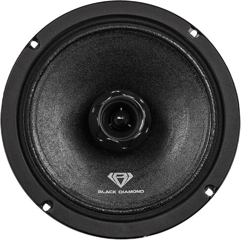 BLACK DIAMOND Dia-XT6 6.5" 2-Ways MidRange Loudspeaker with Built-in Bullet Tweeter 4-Ohm 450 Watts (1 Speaker) in Kuwait