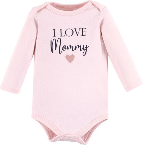 Hudson Baby Unisex Baby Cotton Long-Sleeve Bodysuits, Girl Arctic Animals, 12-18 Months in Saudi Arabia