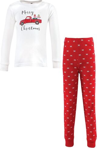 Hudson Baby Unisex Baby and Toddler Cotton Pajama Set, Deer, 4 Toddler in Kuwait