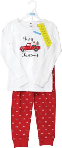 Hudson Baby Unisex Baby and Toddler Cotton Pajama Set, Deer, 4 Toddler in Kuwait