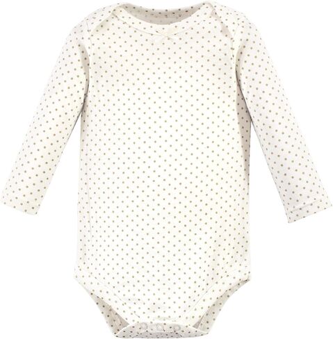 Hudson Baby Unisex Baby Cotton Long-Sleeve Bodysuits, Dreamer, 12-18 Months in Saudi Arabia