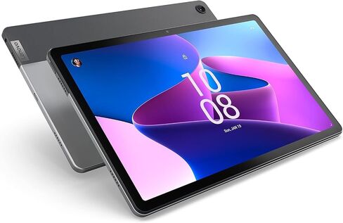 Lenovo Tab M10 Plus (3rd Gen) - 2022 - Long Battery Life - 10" FHD - Front & Rear 8MP Camera - 4GB Memory - 64GB Storage - Android 12 or Later, Gray in Kuwait