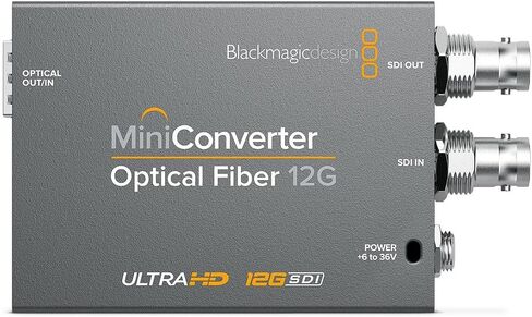 Blackmagic Design Mini Converter Optical Fiber 12G in Saudi Arabia