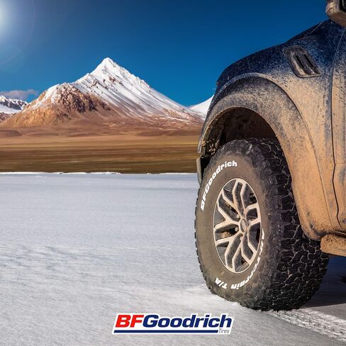 إطار سيارة BFGoodrich All Terrain T/A KO2 نصف قطري للشاحنات الخفيفة وسيارات الدفع الرباعي والكروس أوفر، 35x12.50R17/E 121R in Saudi Arabia