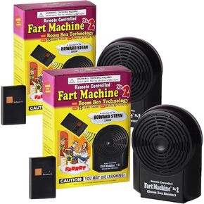 Remote Controlled Fart Machine #2 with Boom Box Technology - 15 Realistic Sounds - Wireless with 100 ft Range