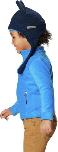 Columbia Baby Steens Mountain II Fleece, Metal/Black, 12/18 in Saudi Arabia