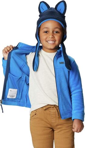 Columbia Baby Steens Mountain II Fleece, Metal/Black, 12/18 in Saudi Arabia