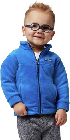 Columbia Baby Steens Mountain II Fleece, Metal/Black, 12/18 in Saudi Arabia